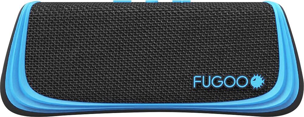 Front. FUGOO - Sport Waterproof Bluetooth Speaker - Black/Blue.