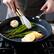 Angle. Alva - Alva Maestro Cookware Set 3-Piece Set - Nonstick Ceramic Frying Pan and Saute Pan with Lid - Black.