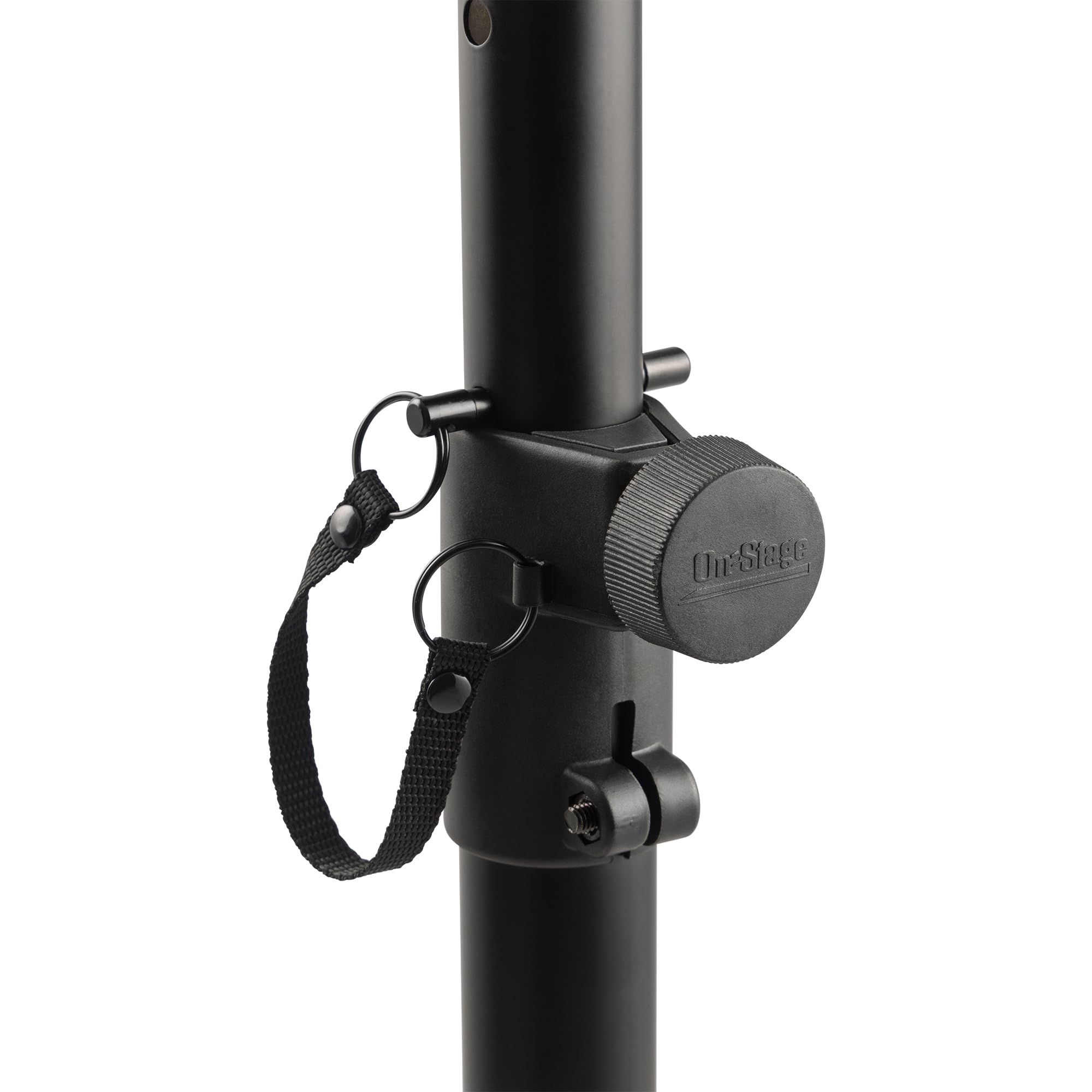 Alt View 5. On Stage Stands - On-Stage Wood Studio Monitor Stands- Floor Bookshelf Speaker Stands, Adjustable, Weight Capacity 90Lb Each, Recording, - Black.