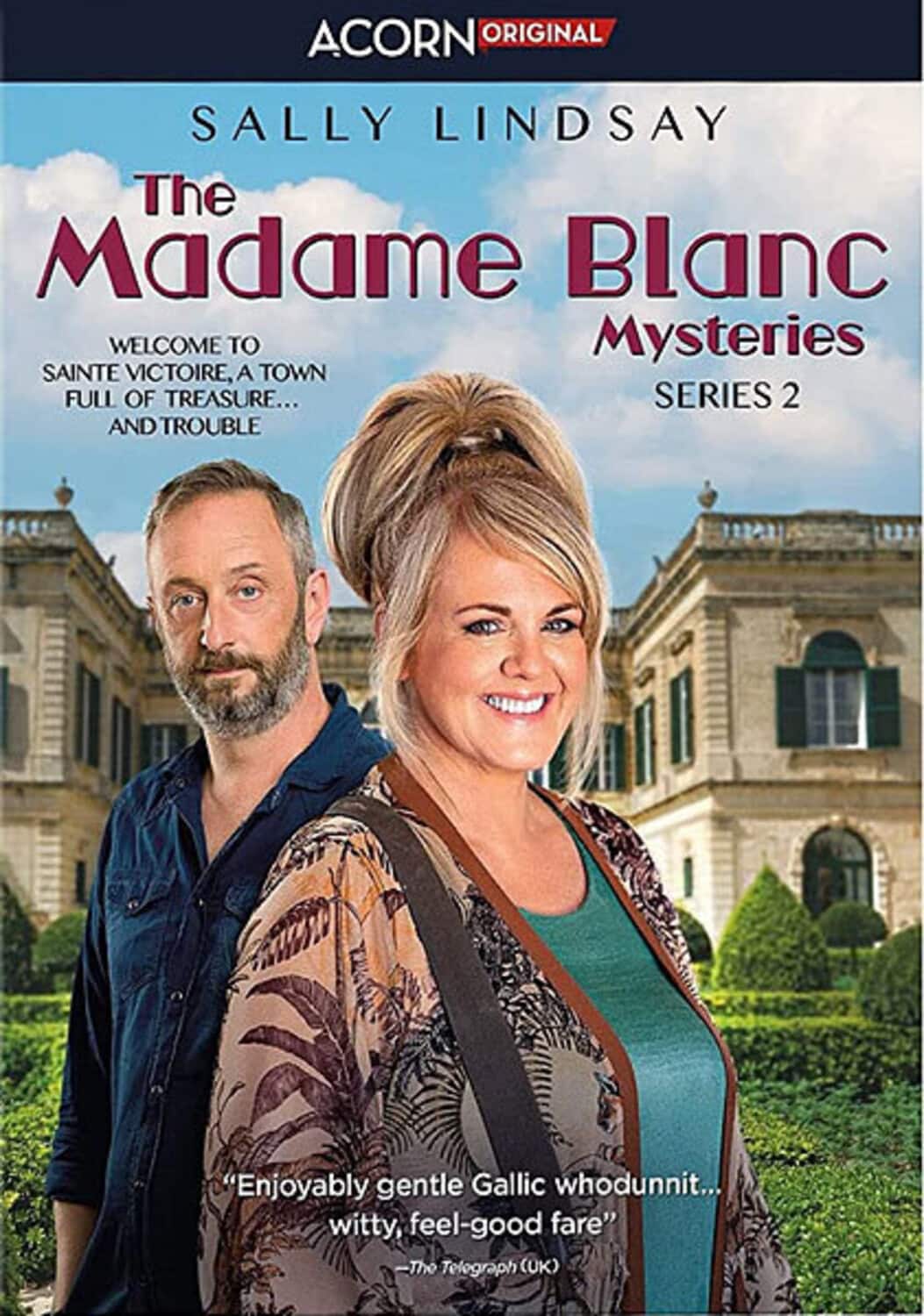 Front. The Madame Blanc Mysteries: Series 2   - DVD.