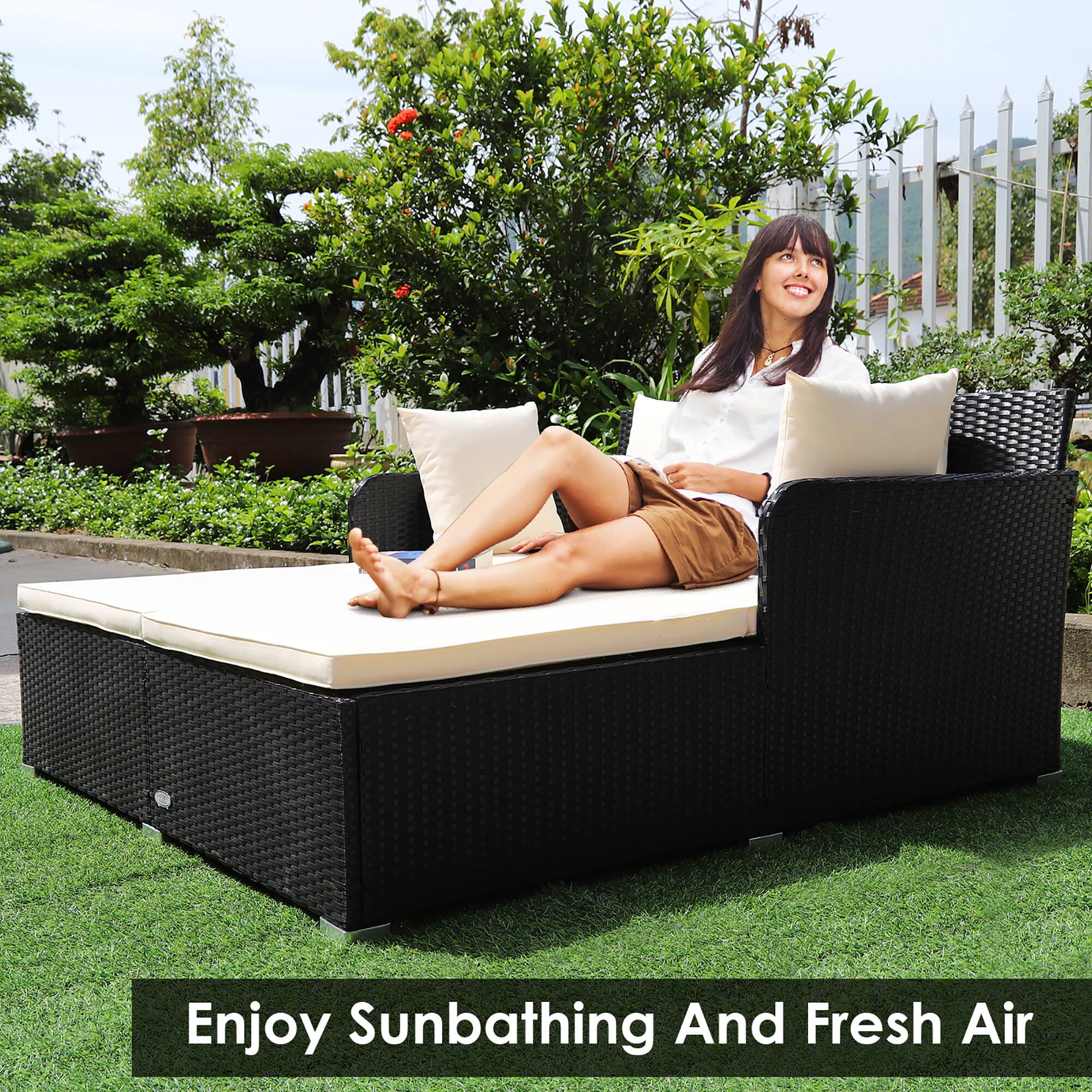 Enjoy Sunbathing and Fresh Air