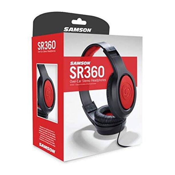 SAMSON SR360 Over-Ear Stereo Headphones