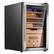 Front. KingChii - 70L Compressor Cigar Humidor with Temp & Humidity Control, Spanish Cedar Shelves and Drawer Hygrometer(486 Capacity) - Silver.