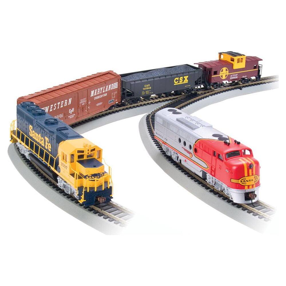 Bachmann - Trains HO Scale Digital Commander Santa Fe Ready-To-Run With GP40