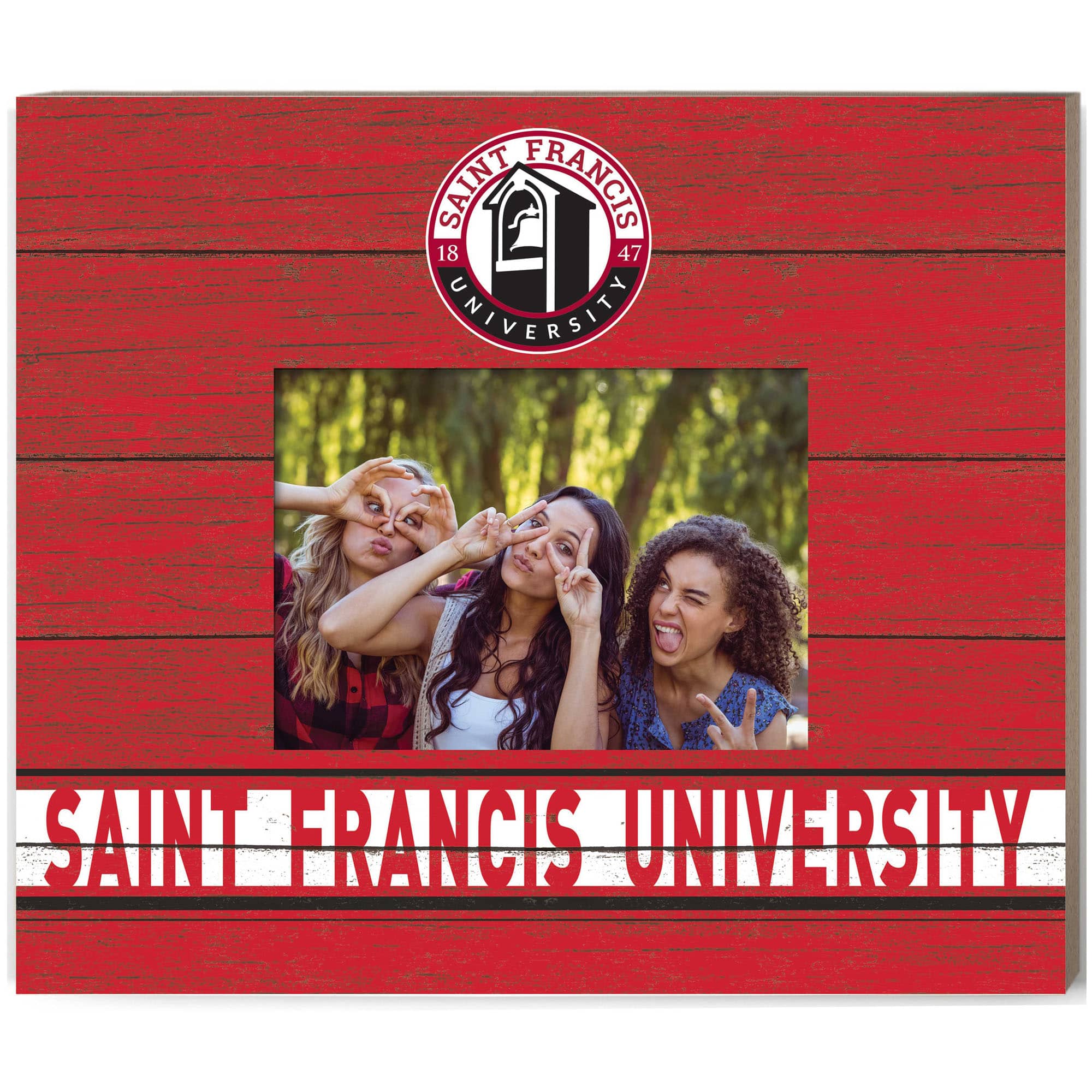 Jardine - Saint Francis Flash 11'' x 13'' Team Spirit Scholastic Picture Frame - Red price history on PriceWatchPro
