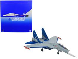 JC Wings - Sukhoi Su-30LL Flanker-C Fighter Aircraft Gromov Flight Research Institute Ramenskoye AB Russia (1997) 1/72 - Grey, Blue