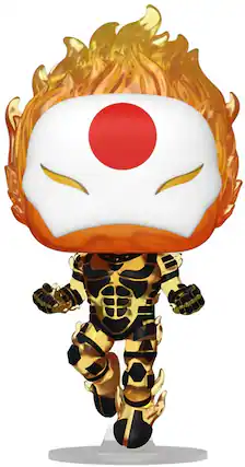Front. Funko - FUNKO POP! Marvel: X-Men - Sunfire - COLLECTIBLES - Multicolor.