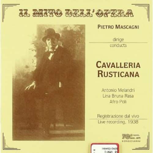 Pietro Mascagni - Cavalleria Rusticana   - COMPACT DISCS [CD] price history on PriceWatchPro