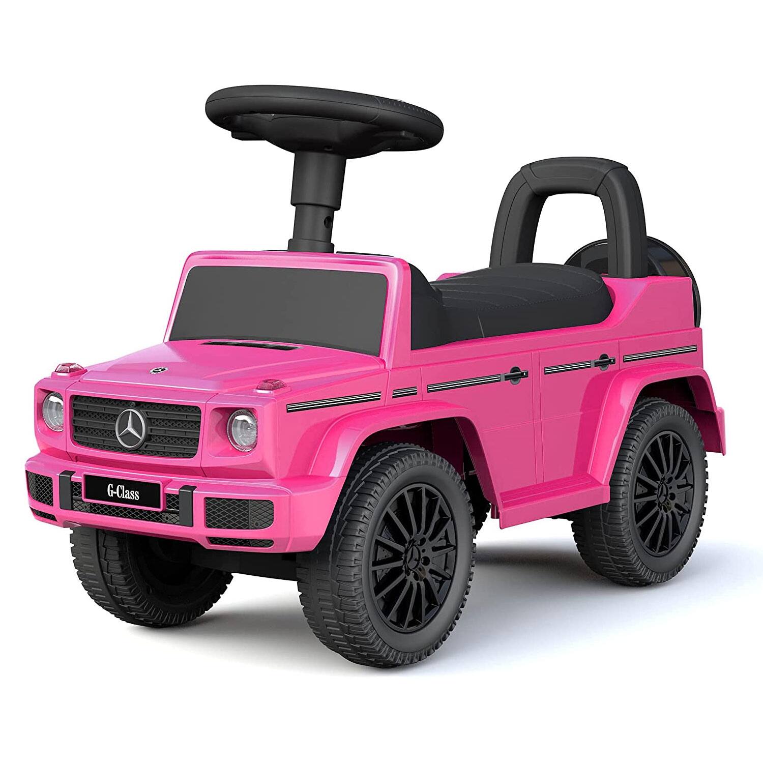 Best Ride On Cars - Best Ride On Car Kids Toddler Outdoor Stroller Mercedes G-Wagon Push Car, Pink price history on PriceWatchPro
