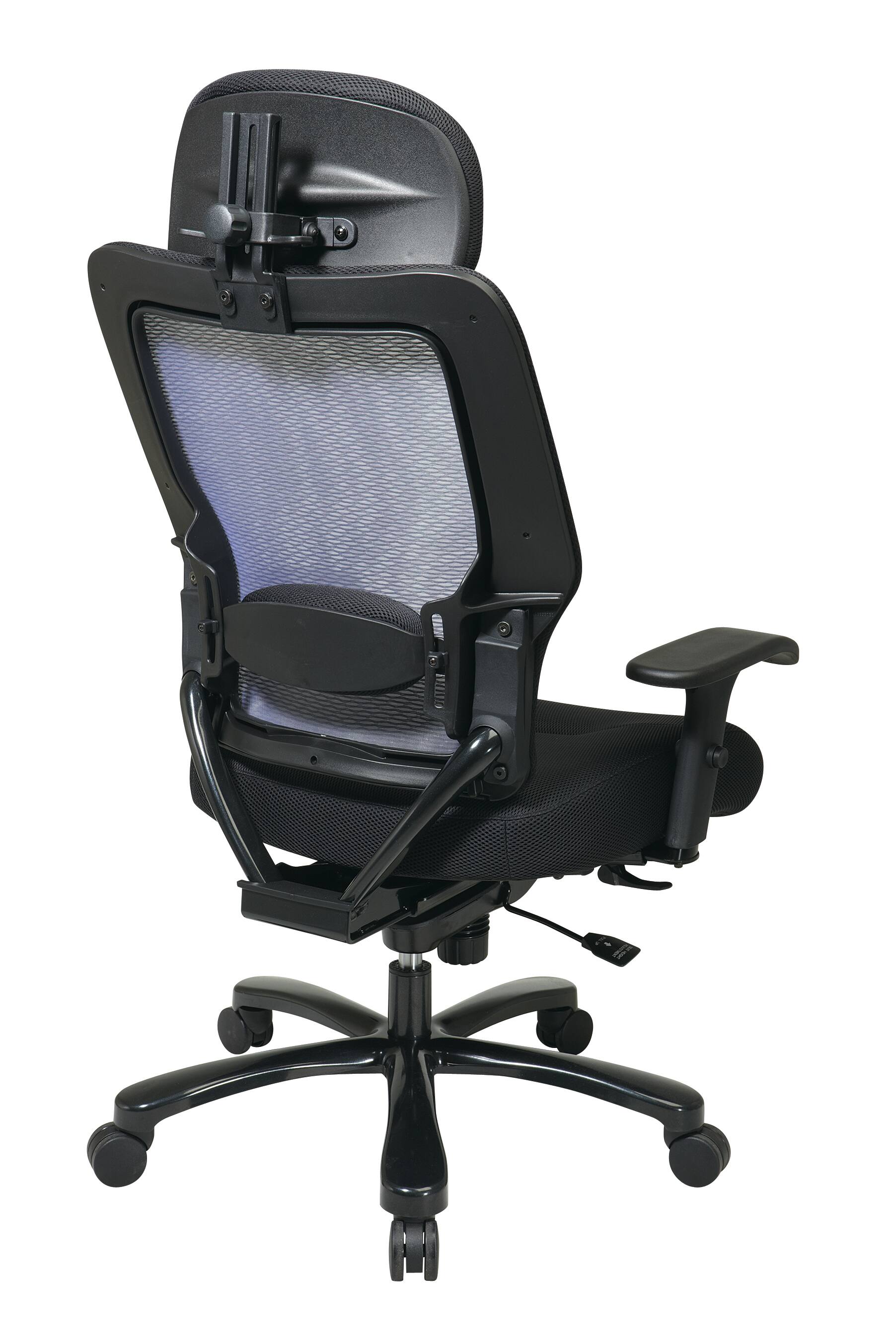 Back. Office Star Products - Big and Tall Professional Chair - Black.