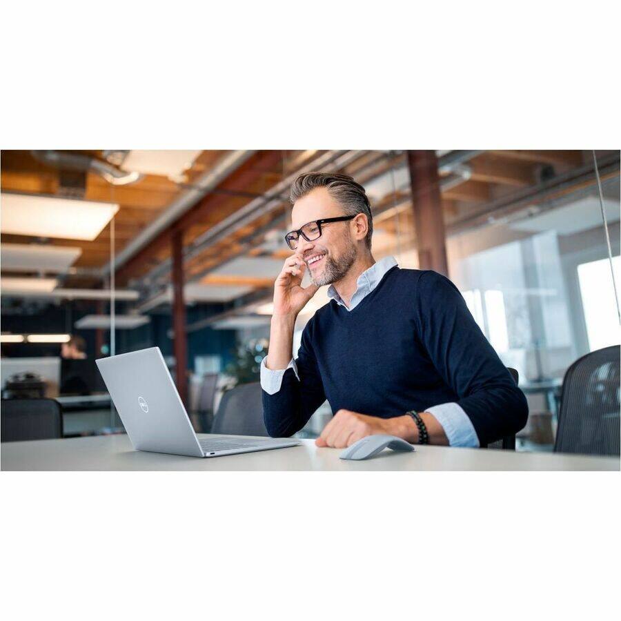 Alt View 1. Dell - Dell MS700 Mouse - Travel Mouse - Optical - Wireless - Bluetooth - Misty Blue - 4000 dpi - Touch Scroll - 2 Button(s) - Blue.