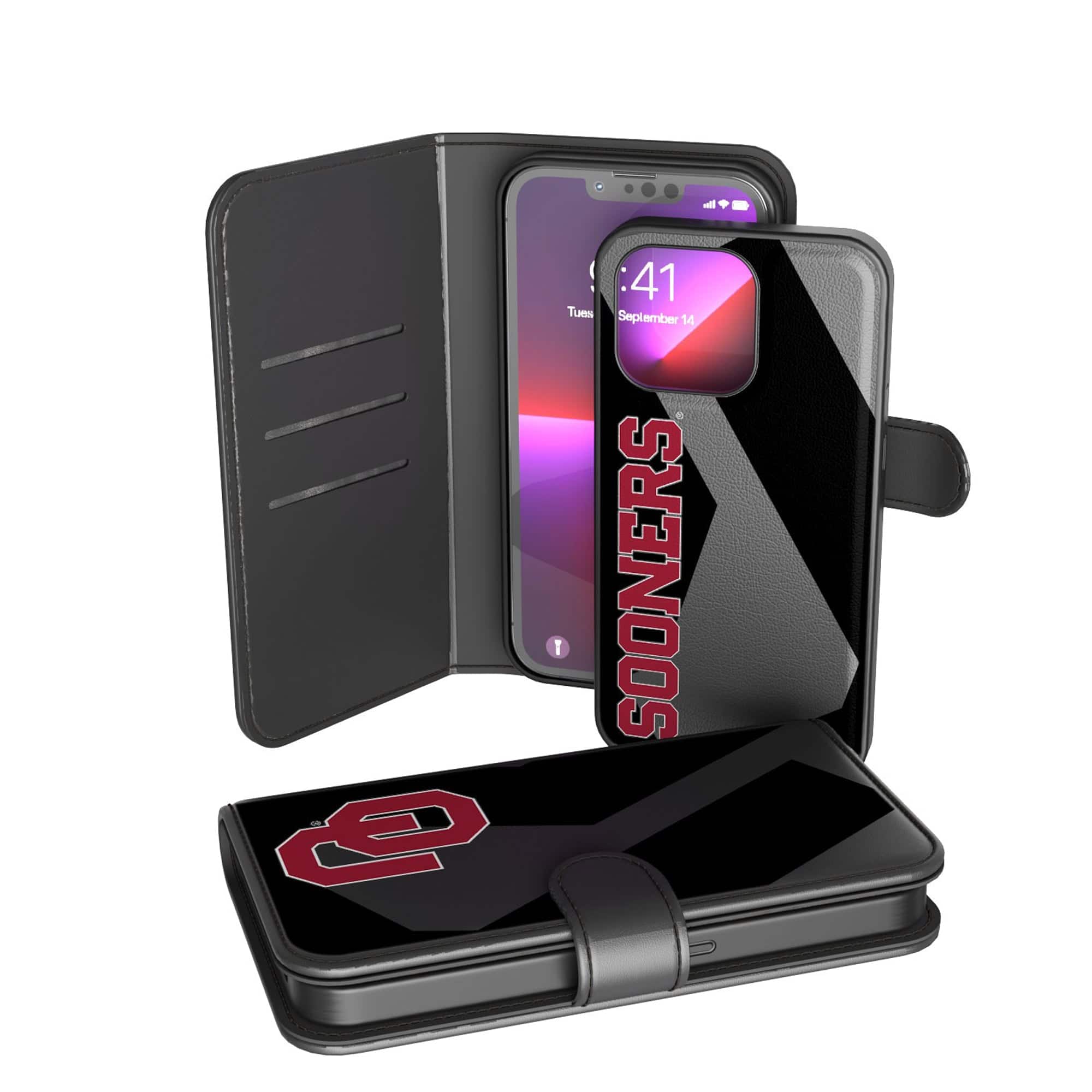 Keyscaper - NCAA - Oklahoma Sooners iPhone Wallet Case - 12 mini/13 mini - Multicolor price history on PriceWatchPro