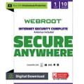 Front Zoom. Webroot - Complete Internet Security + Antivirus Protection (10 Devices) (1-Year Subscription) [Digital].