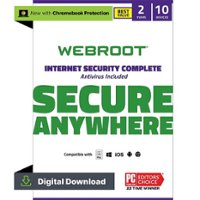 Webroot - Complete Internet Security + Antivirus Protection (10 Devices) (2-Year Subscription) [Digital] - Front_Zoom