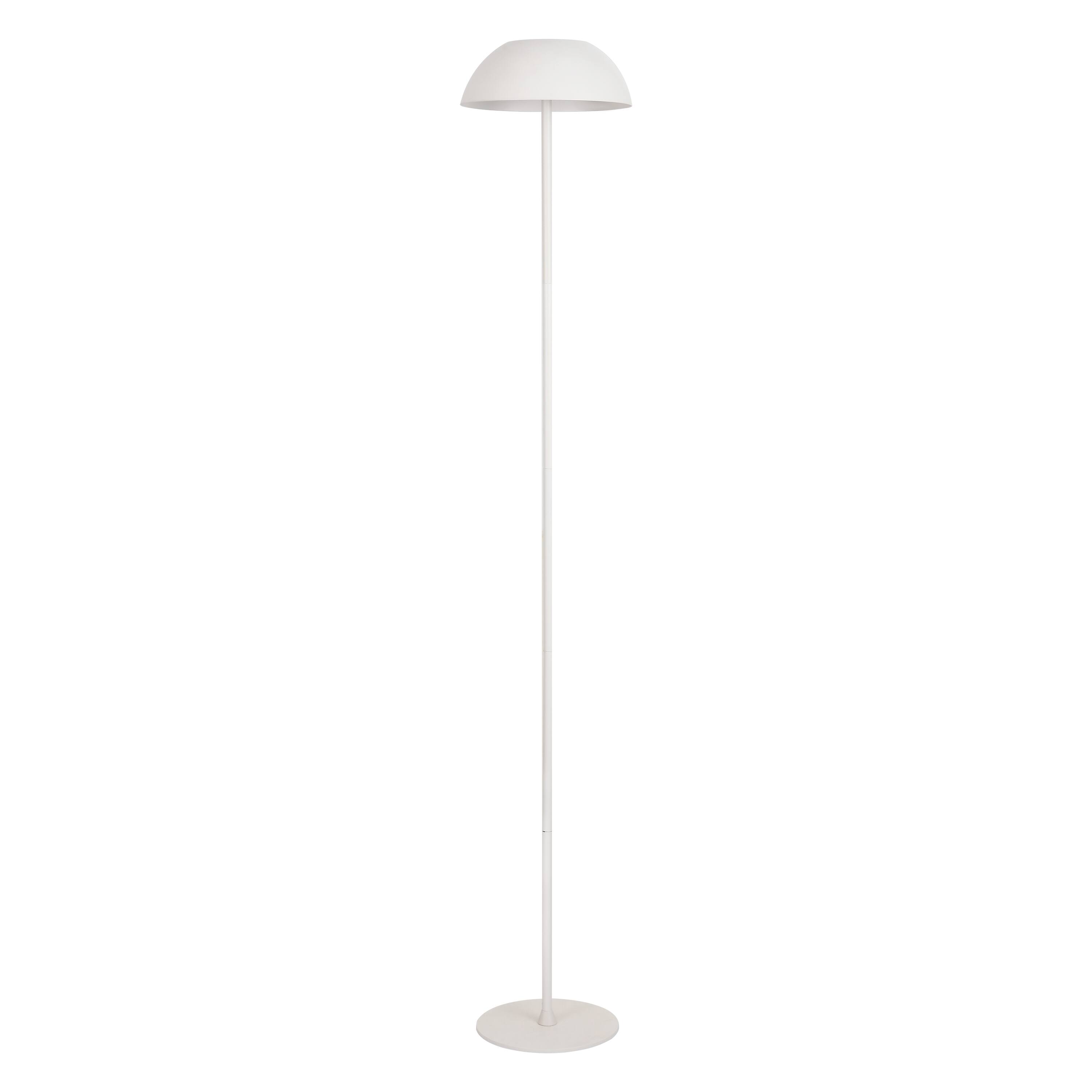 Alt View 6. Jonathan Y - Laurel 59" Metal Adjustable Rechargeable Integrated Portable Touch Sensor Dimmable LED Indoor/Outdoor Floor Lamp, White - White.