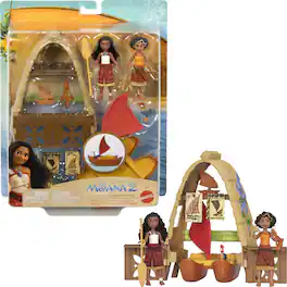 Mattel - Disney Moana 2 Moana & Loto's Workshop Playset - Collectibles - Multicolor
