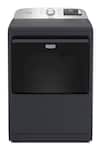 Maytag - 7.4 Cu Ft. Smart Gas Dryer with Steam and Pet Pro Option - Midnight Steel