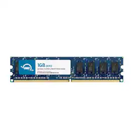 OWC - 1GB DDR2 667 PC2-5300 CL5 1Rx8 240-pin 1.8V Non-ECC UDIMM Memory RAM Module Upgrade for Select Desktops - Black Chips