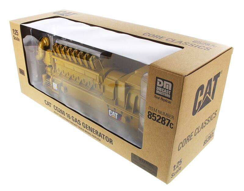 1:25 Scale 14 CAT CG260 SPOCT 16 CAT COLLECTIBLE GAS DIECAST SCALE GENERATOR MODEL REPLICA CORE CLASSICS 852876 ITEM Real MASTERS NUMBER Replicas BAT 85287c CLASSICS CORE 85287 WARNING: 1:25 Scale