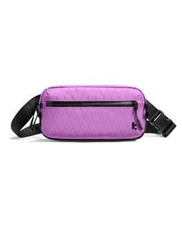 tomtoc - Aviator-T35 2.5L X-Pac Sling Bag with RFID Blocking, Minimalist Crossbody Bag Chest Shoulder Pack for Travel, Everyday - Mulberry