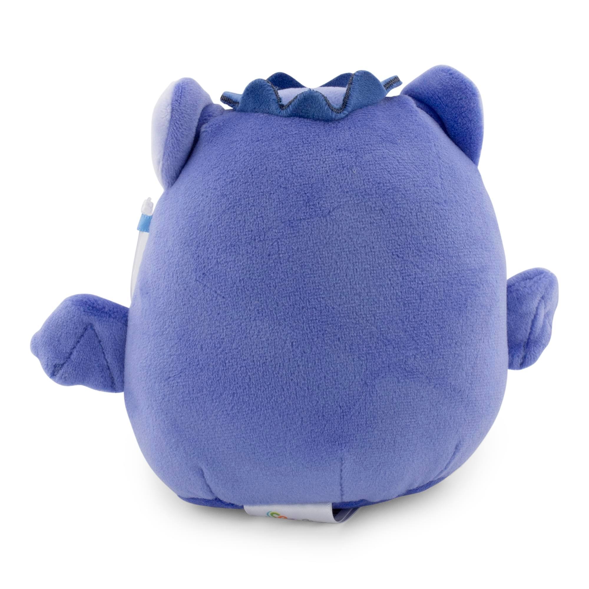 Alt View 2. Kellytoy - Squishmallows Fruit Hybrid Squad 5 Inch Plush | Bessie The Blueberry Bat - Blue.