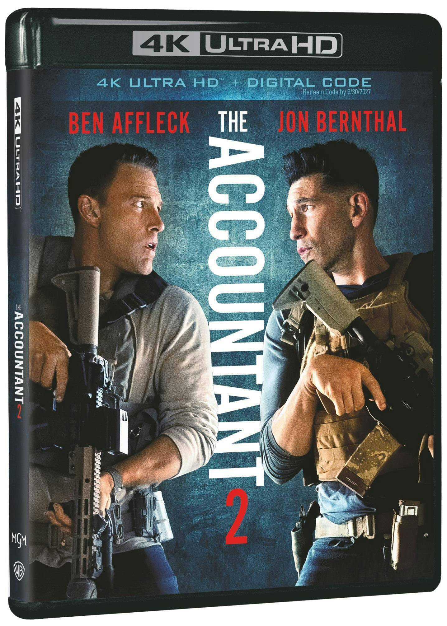 Angle. The Accountant 2   - 4K Blu-Ray.