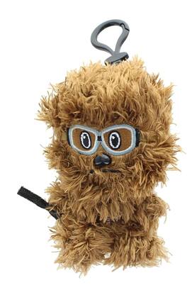 Seven20 - Star Wars Heroez Clipz 4 Inch Collectible Mini Plush - Chewbaca w/ Googles - Brown