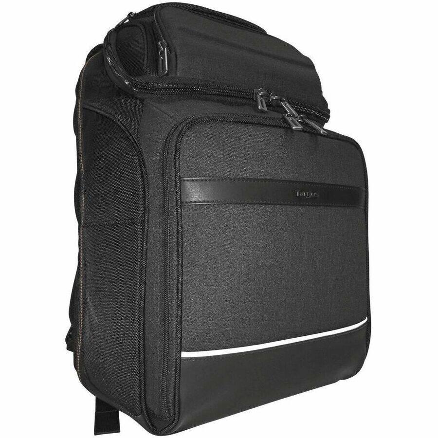 Alt View 2. Targus - Targus CitySmart TSB895 Carrying Case Rugged (Backpack) for 15.6" to 16" Notebook - Gray - TAA Compliant - Water - Charcoal Gray.