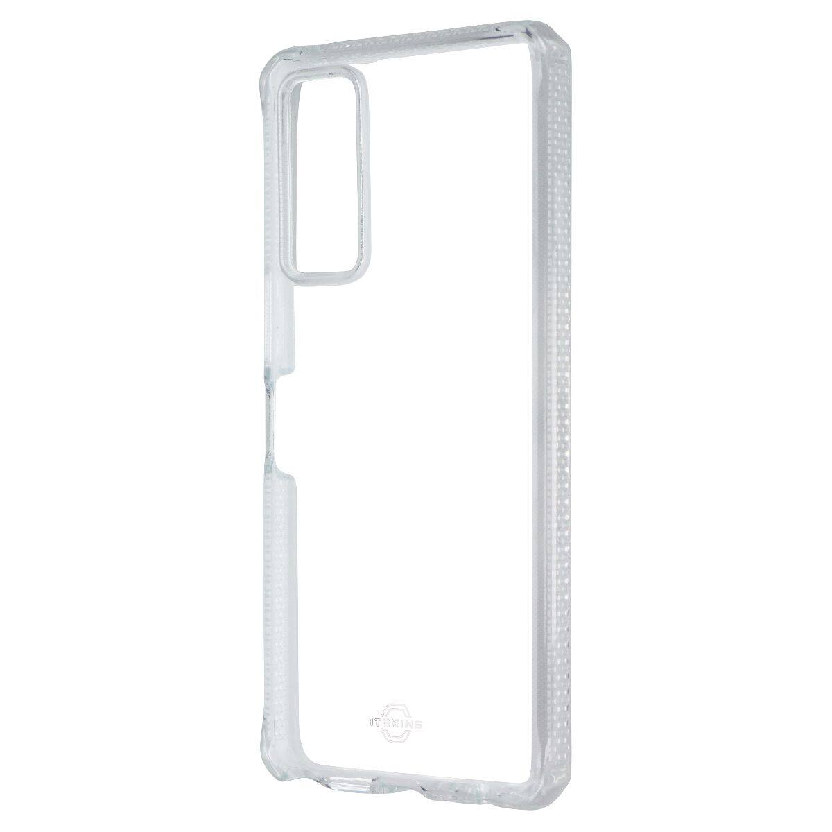 Front. Itskins - ITSKINS Spectrum_R Clear Series Case for TCL Stylus 5G - Transparent - Clear.