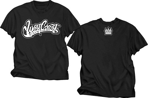 WEST COAST CUSTOMS, Logo T-Shirt (Large), WCC-11-BLK-L, T-Shirts ...