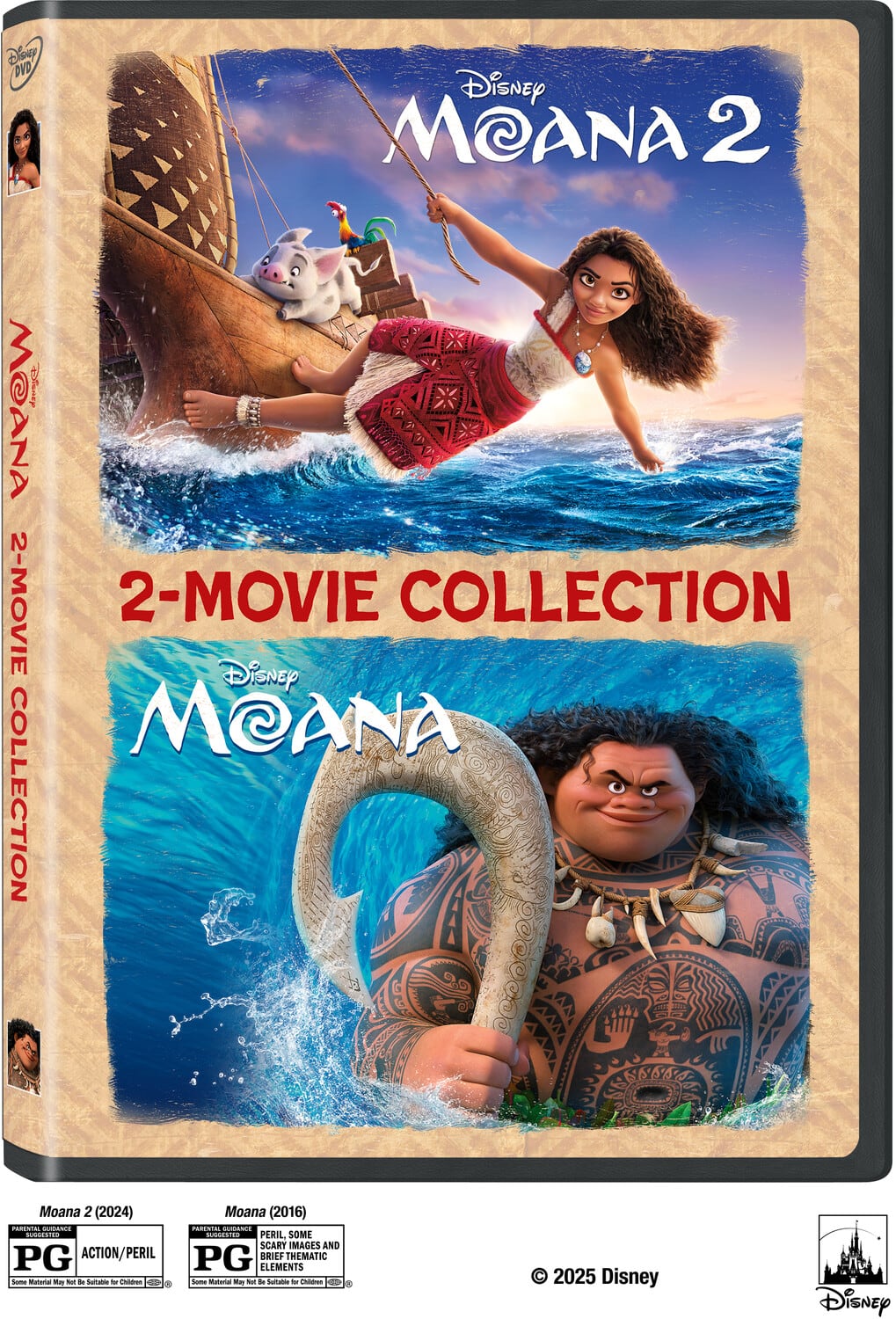 Moana 2 / Moana: 2-Movie Collection  - DVD