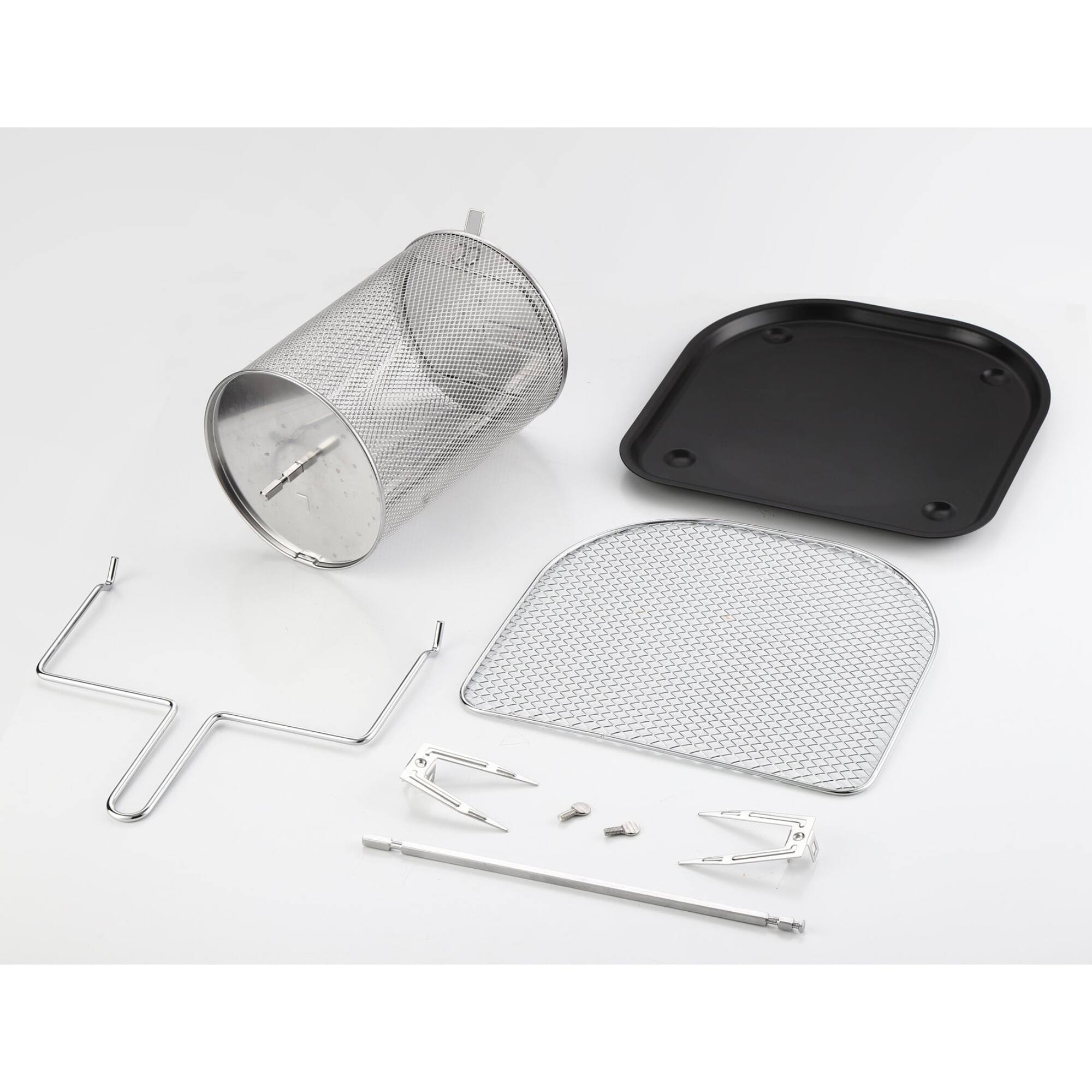 Alt View 2. National Brand - 3-In-1 12 Qt Air Fryer - Dehydrator - Rotisserie Oven - Black.