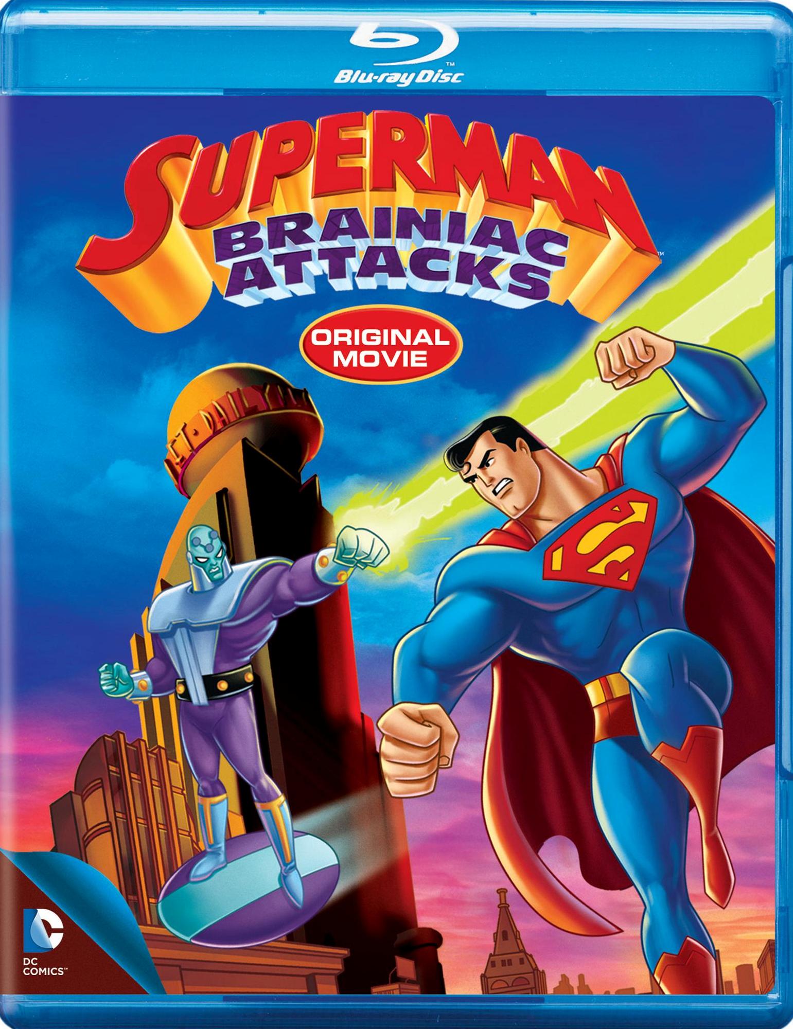 superman brainiac attacks