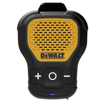 Front. Dewalt - DeWalt Wireless Bluetooth Wearable Mini Speaker 1 pk.