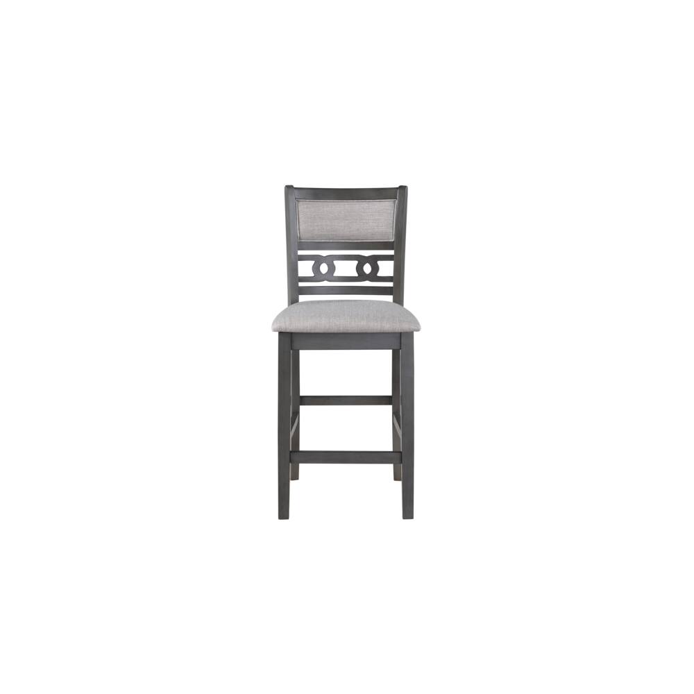 Alt View 8. New Classic Furniture - Furniture Gia Solid Wood Counter Table 2 Chairs in Gray - Gray.
