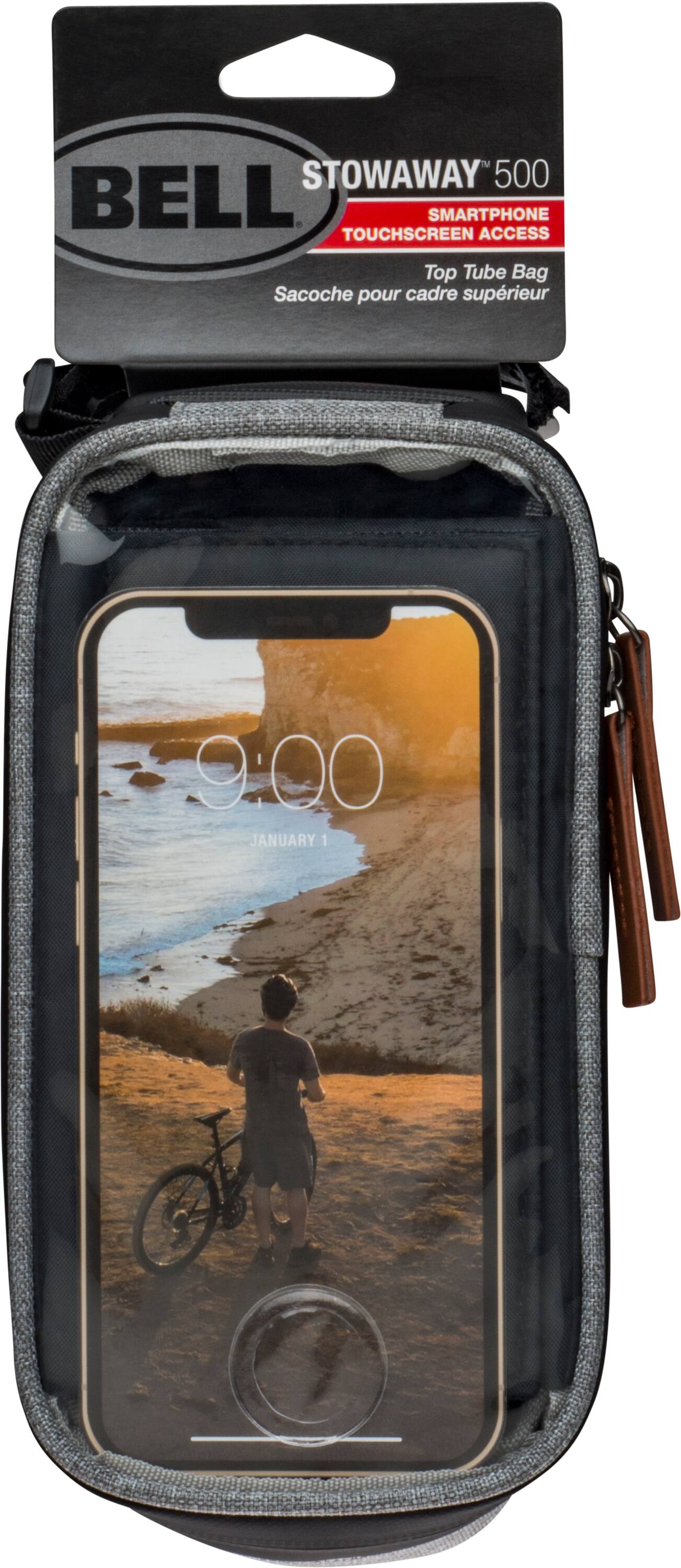 Alt View 16. Bell - Stowaway 500 Bike Frame Bag for Bike and Scooter - Grey.