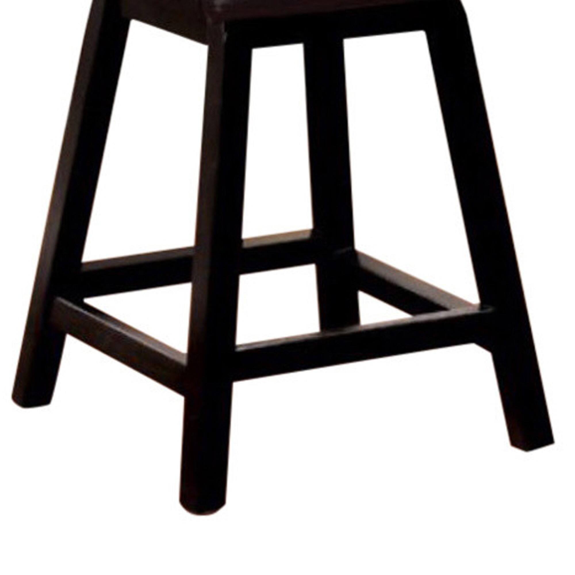 Alt View 3. Manhattan Lane - Hurley Counter Height Chair, Black Finish, Set of 2 - Black.