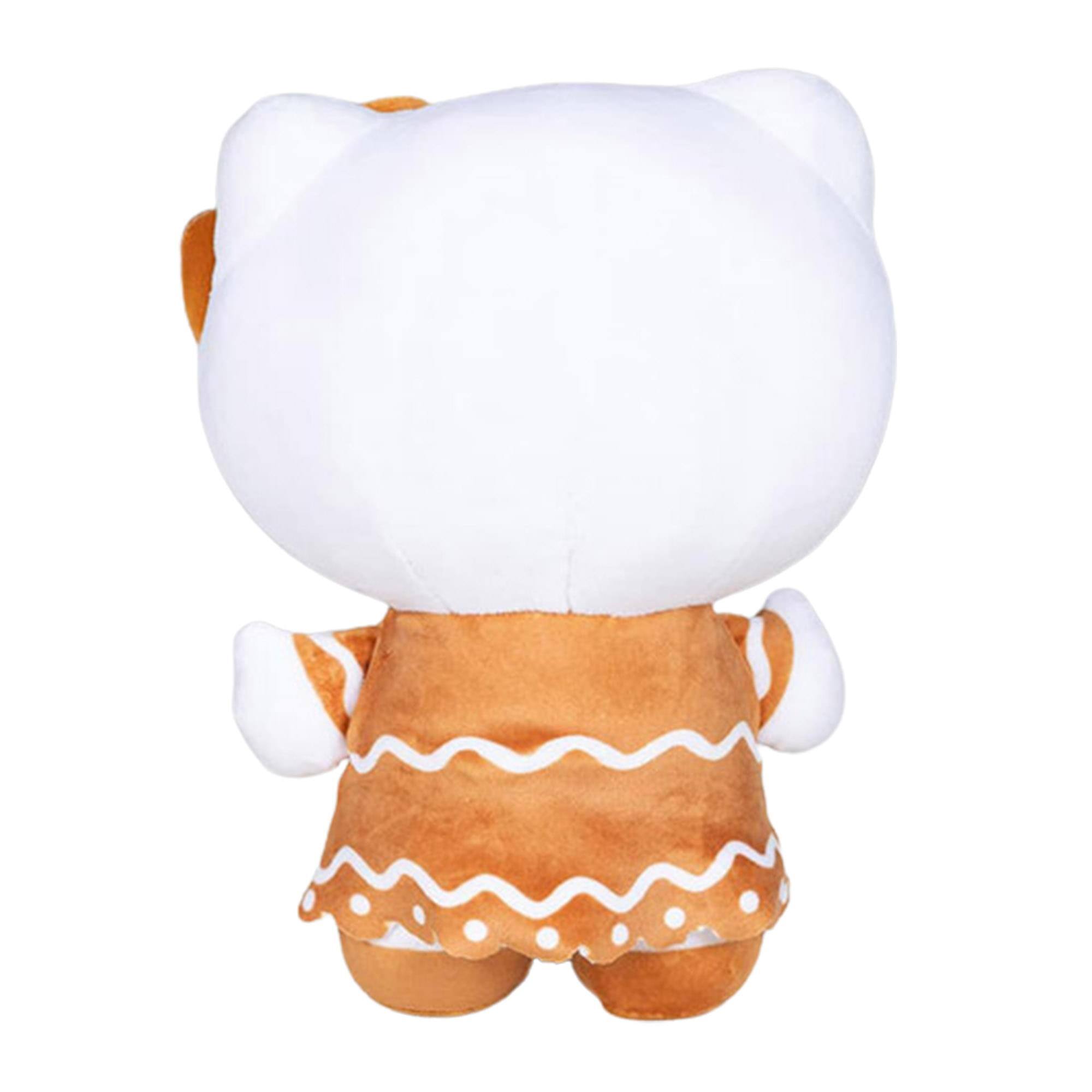 Alt View 10. Hello Kitty - Sanrio Hello Kitty Holiday Gingerbread Dress 10 Inch Plush - Brown.