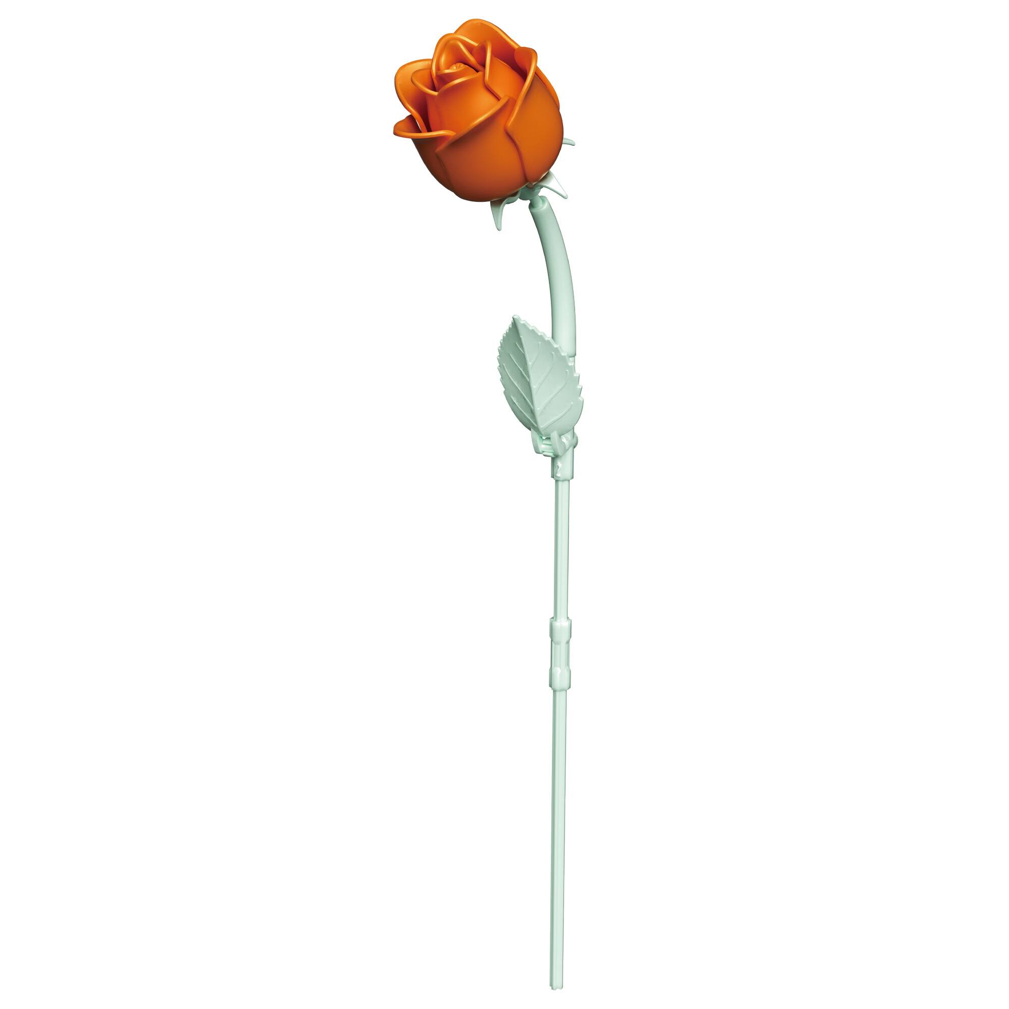 Alt View 1. Contixo - BK10 Flower Bouquet Building Set, 360-Piece Botanical Brick Kit with Adjustable Stems for Kids & Adults Ages 8+ - Orange.