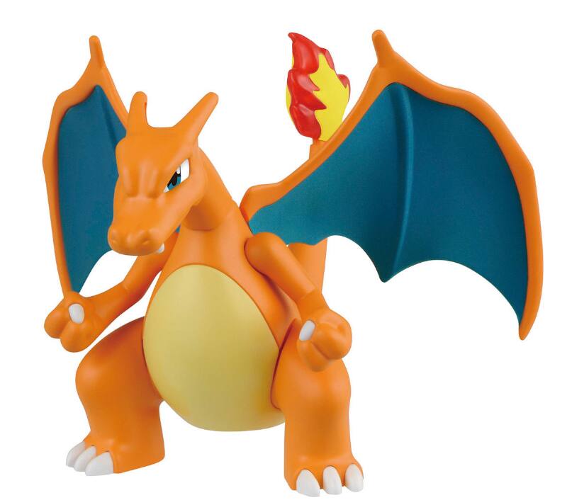 Back. Bandai - Bandai Hobby - Pokemon - Pokemon Select Series 43 Charizard & Dragonite Model Kit Set.