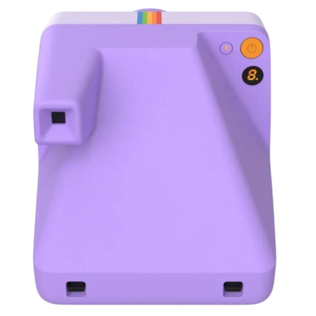 Back. Polaroid Originals - Now Generation 2 i Type Purple Instant Camera with Analog Design.
