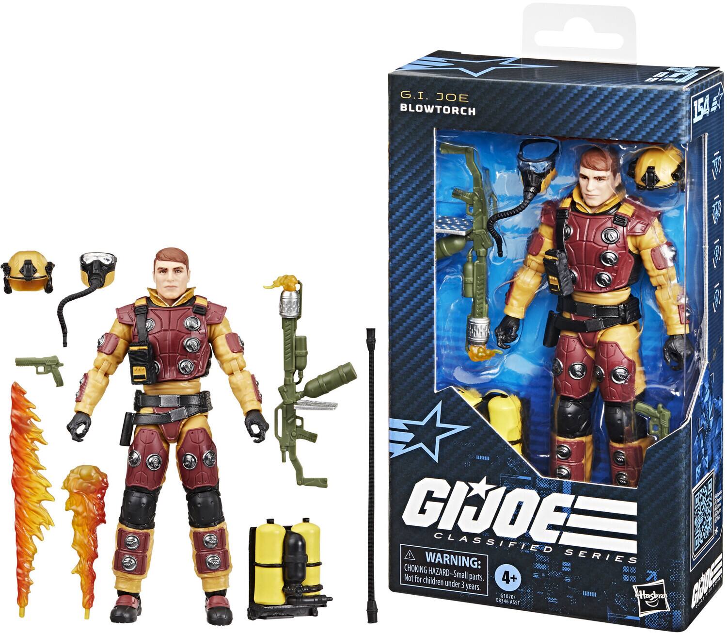 Hasbro Collectibles - G.I. Joe - Classified Series - #154, Blowtorch Action Figure - COLLECTIBLES
