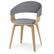 Angle Zoom. Simpli Home - Lowell Bentwood Dining Chair - Light Gray.
