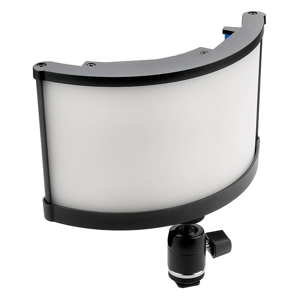 Fotodiox - FACTOR Radius Mini Wide Angle Light - 4x9 in Curved Bicolor Dimmable Camera Light