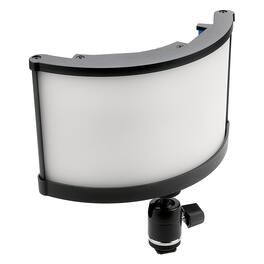 Fotodiox - FACTOR Radius Mini Wide Angle Light - 4x9 in Curved Bicolor Dimmable Camera Light