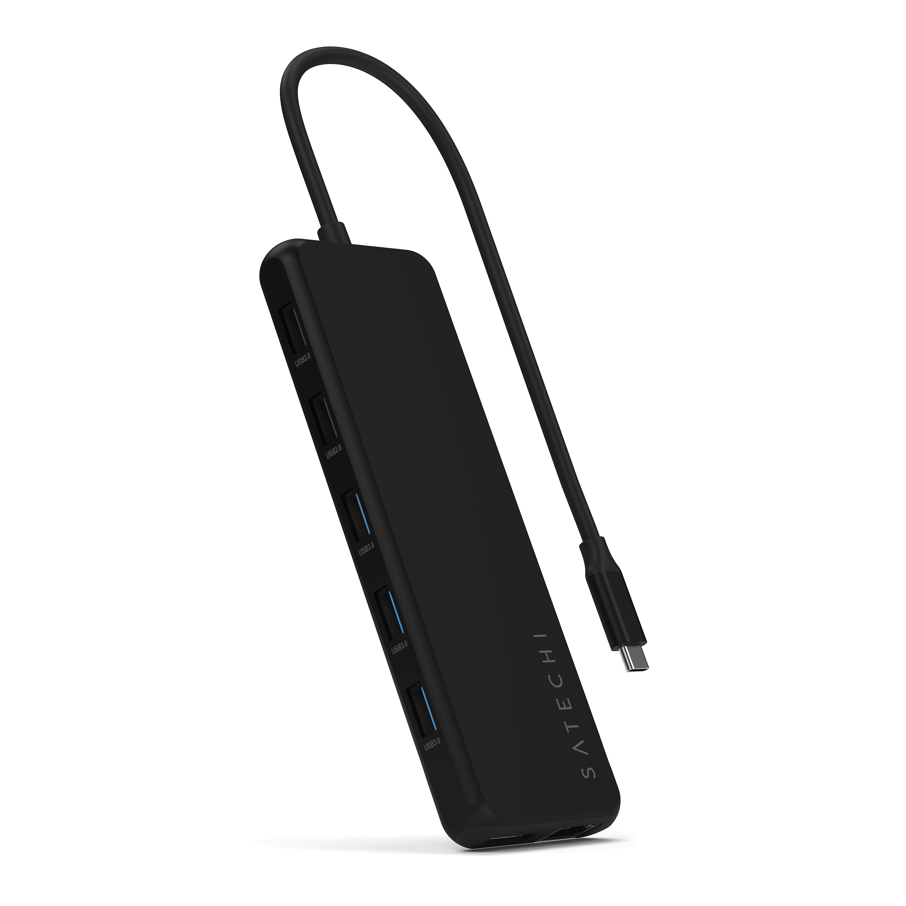 Satechi - 13-in-1 USB-C Triple Display Multiport Adapter - Black
