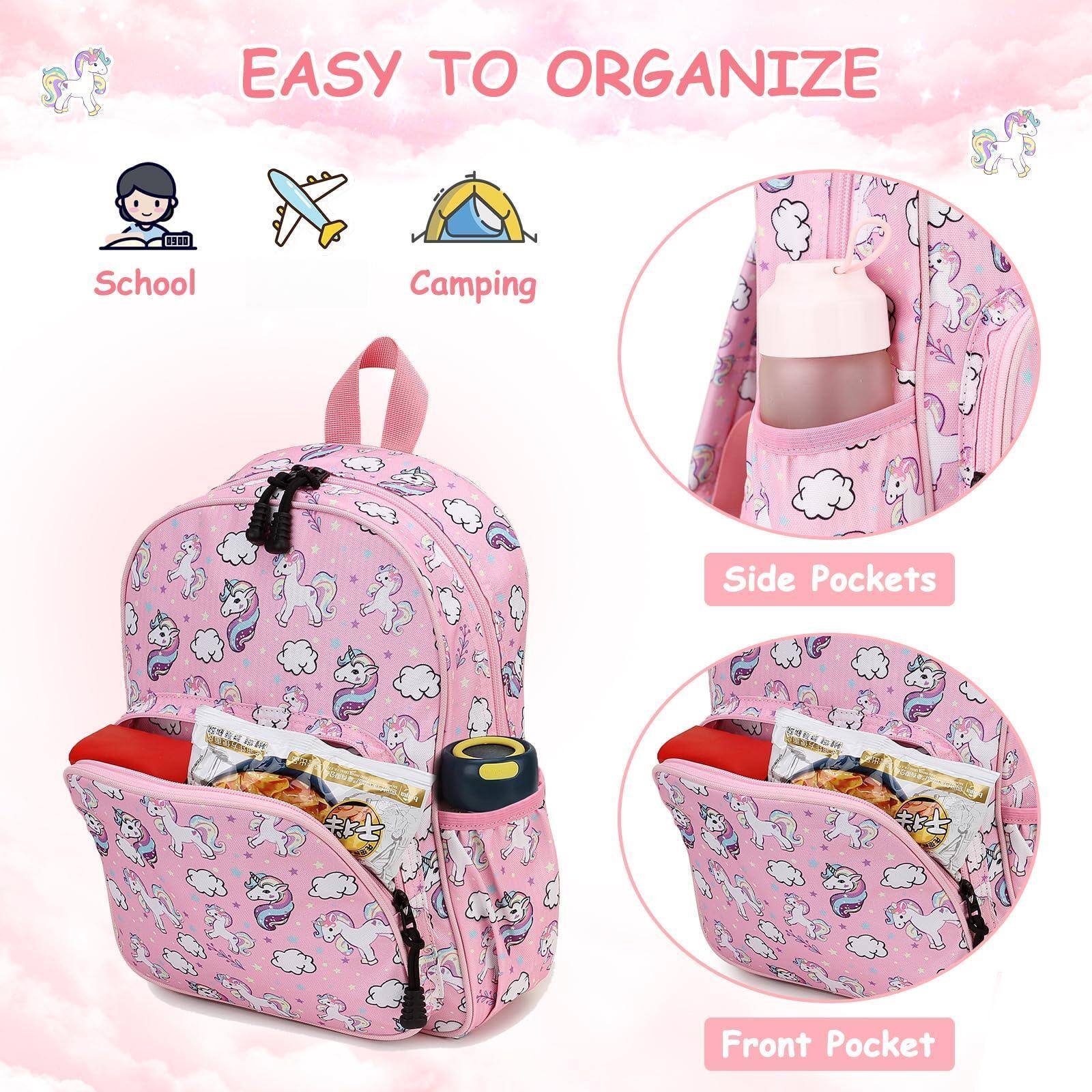 EASY TO ORGANIZE

School Camping

Side Pockets

Front Pocket