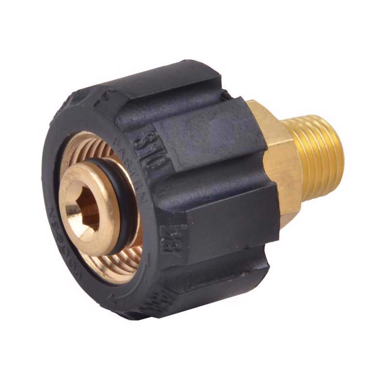 SurfaceMaxx - M22 Female x 1/4 in Male NPT Screw Nipple 5800 psi