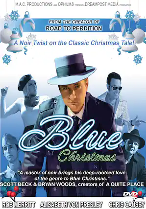 Front. Blue Christmas - DVD.