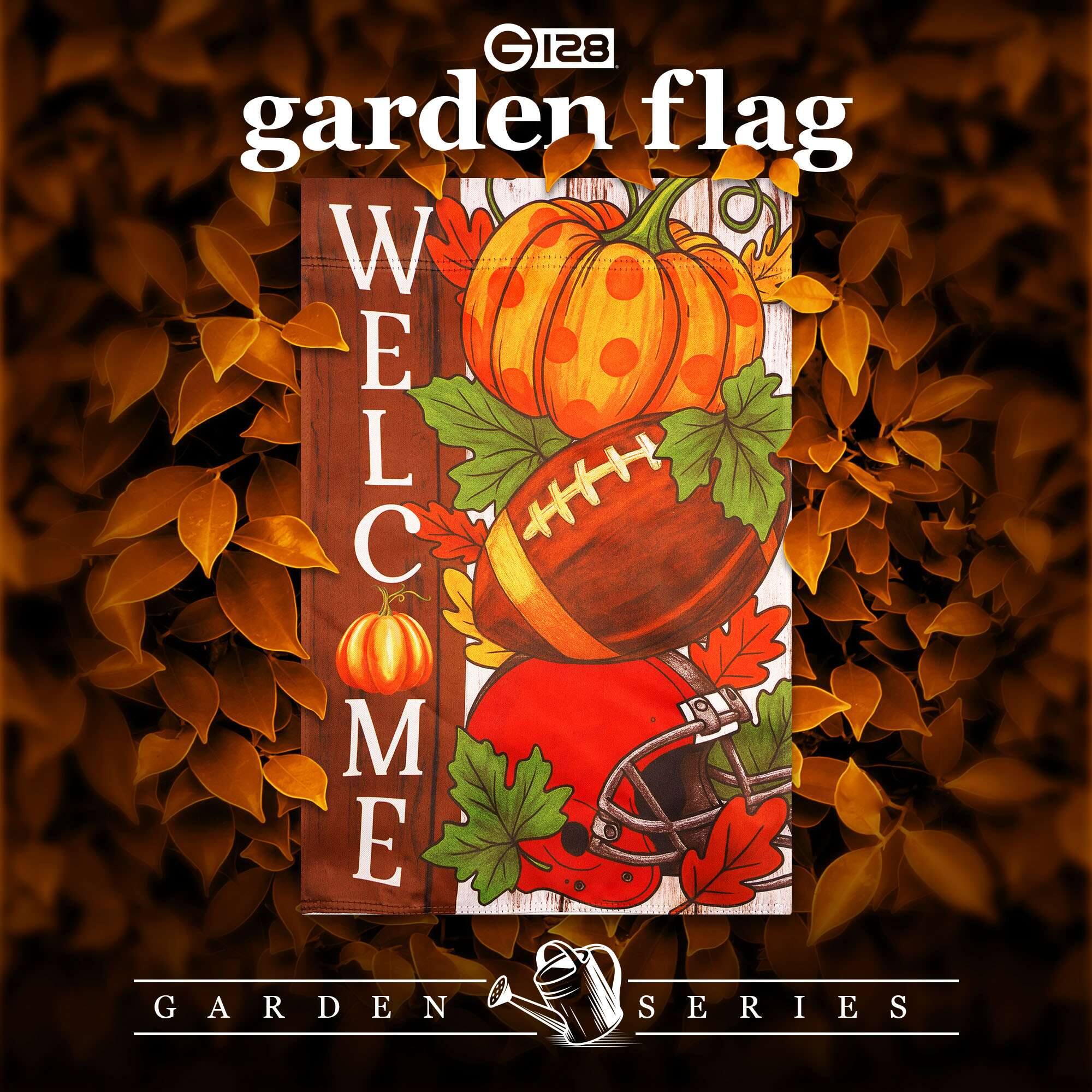 G 128 garden flag WELCOME GARDEN SERIES
